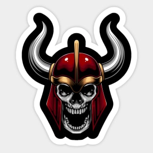 Viking Skull 1.2 Sticker